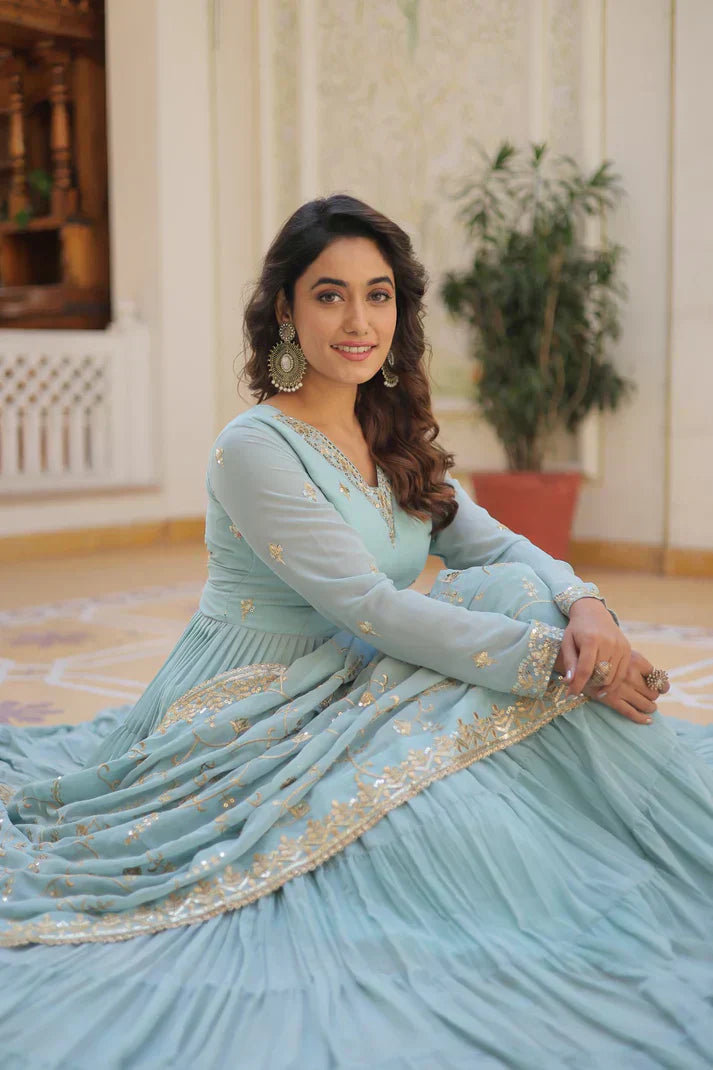 premium gown with dupattaPFAB115) (03)