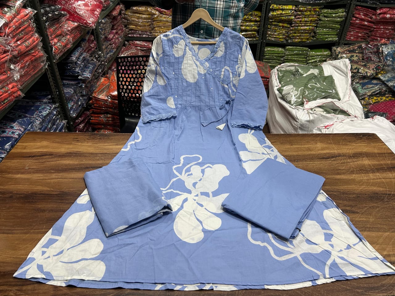 Designer Azrak taj cotton suit*(PFAB1480)