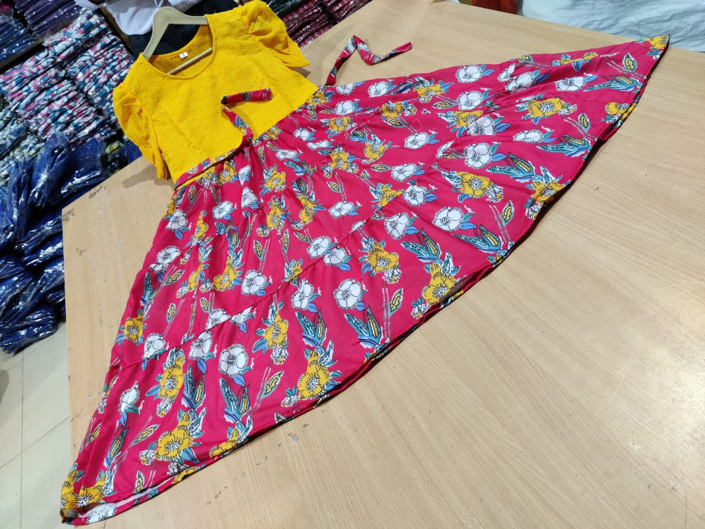 charm v2- Introducing Beautiful hakoba with pattern dress! (PFAB1157)