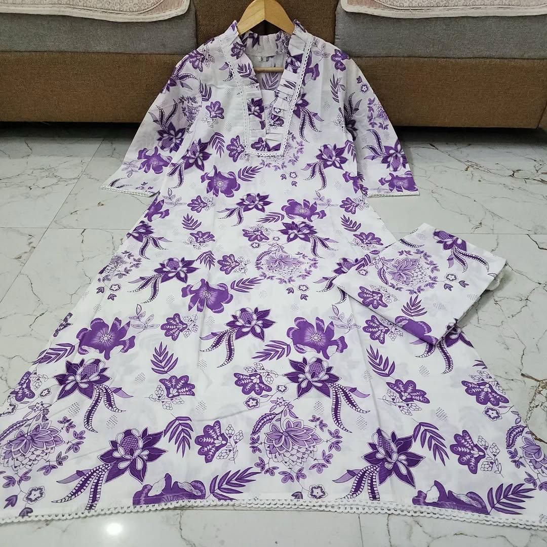 Everyday Wear Comfy Cotton Co-ords 🌸(PFAB1160)