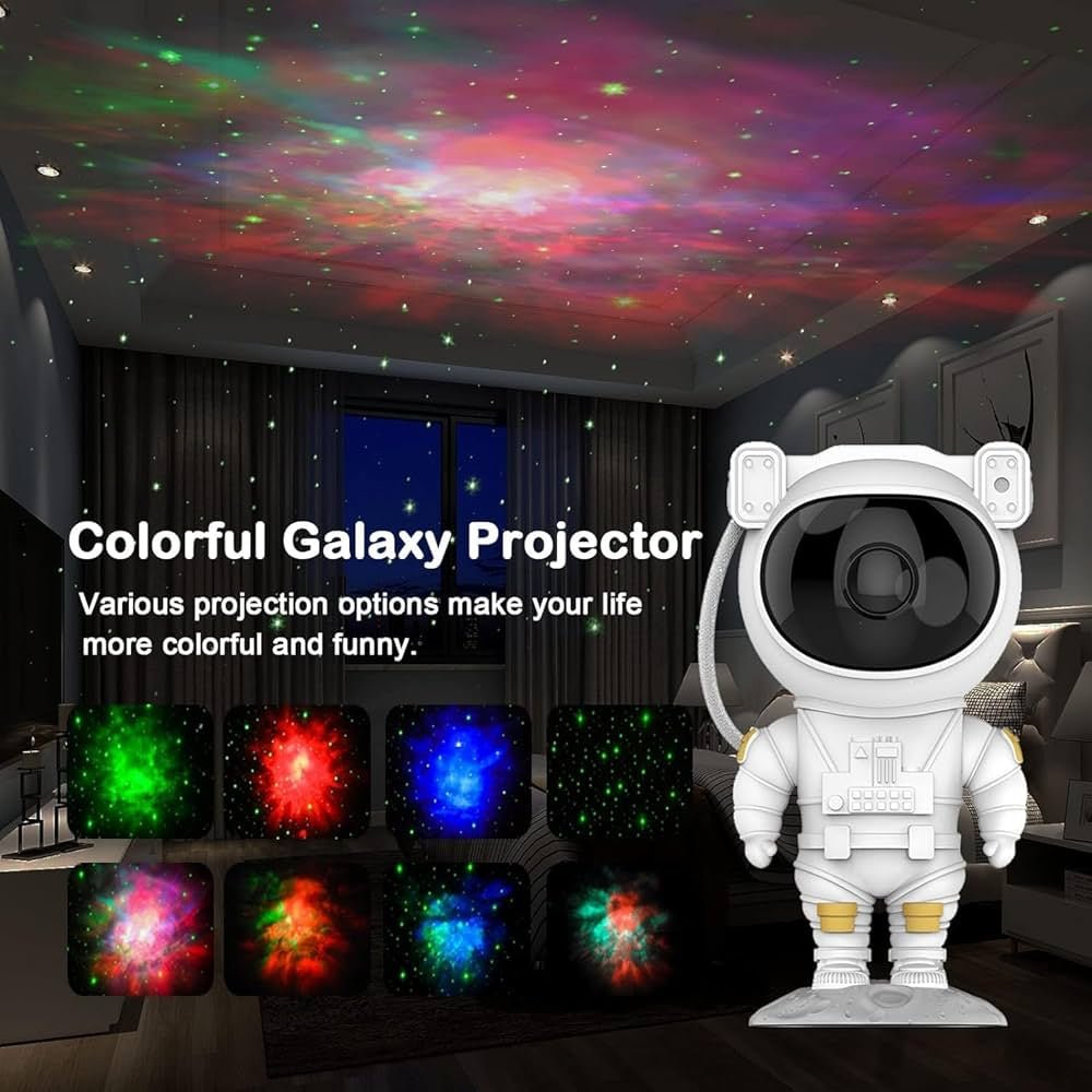 Astronaut Galaxy Projector with Remote Control - salesmania