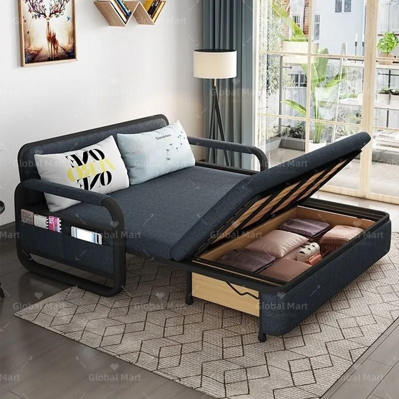 Multifunctional Foldable Sofa Cum Bed - salesmania